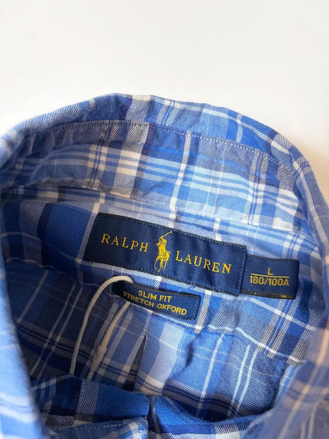 폴로 랄프로렌 스트레치 컨트리 체크 셔츠 PN9298 상품이미지6