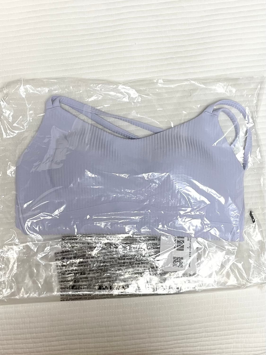 [새 상품] 룰루레몬 라이크 어 클라우드 브라(serene blue) 상품이미지2