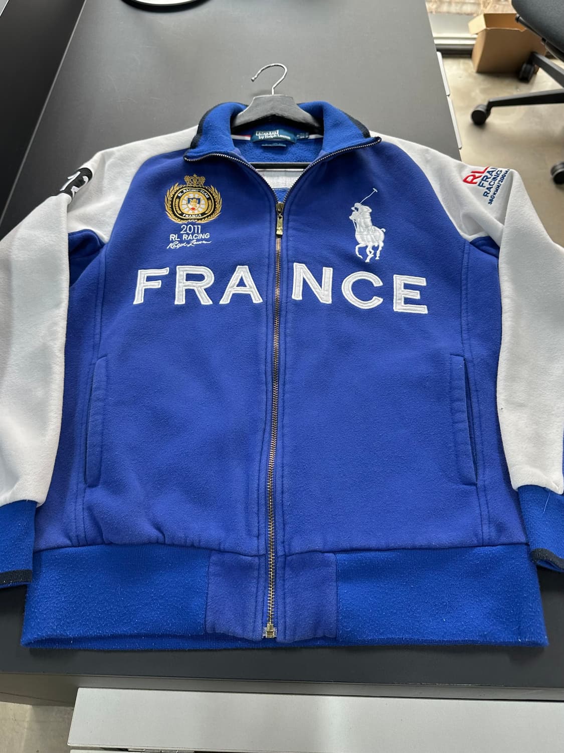 폴로랄프로렌 빅포니 치프키프 프랑스 레이싱 코튼집업 상품이미지7