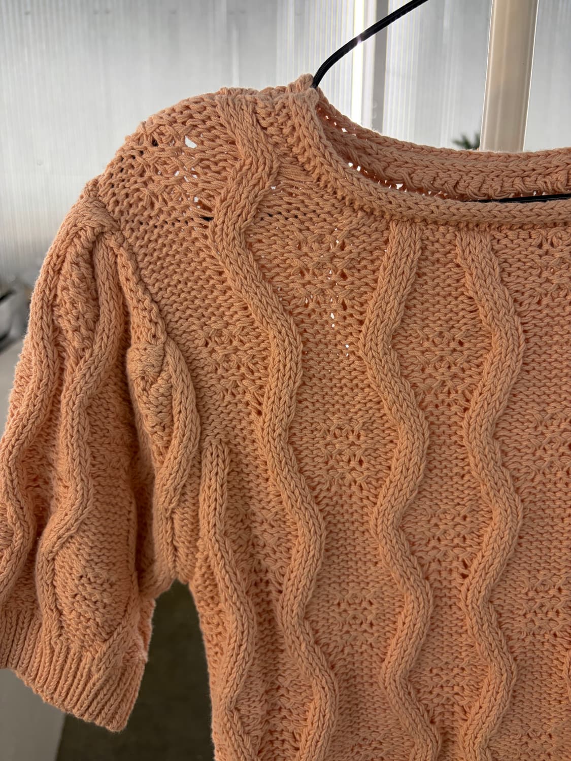 RE RHEE cable knit S/M 상품이미지4