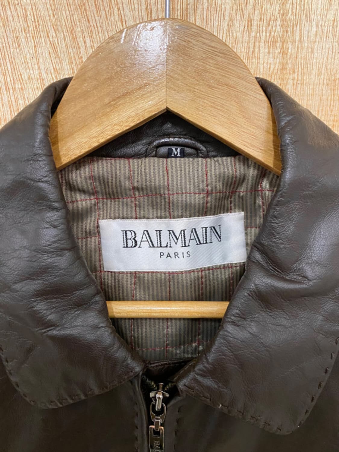 BALMAIN leather jacket 발망 레더 자켓 상품이미지6