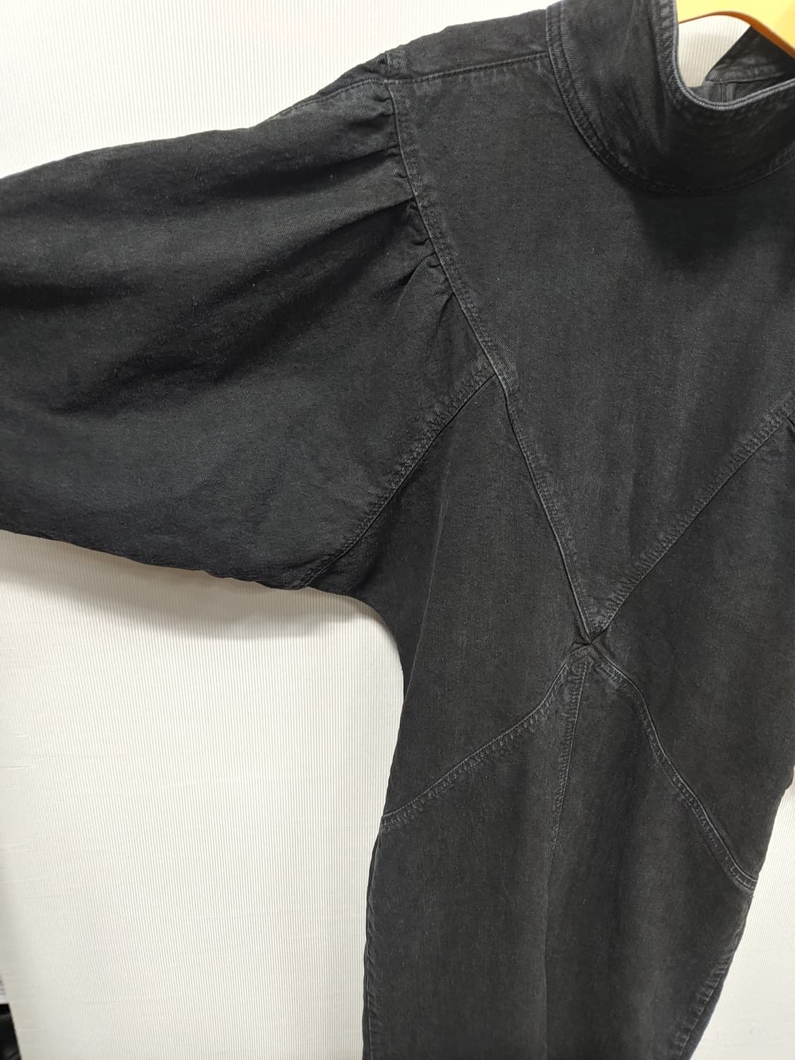 새상품 이자벨마랑 에뚜왈 데님 롱 원피스 여성34 상품이미지3