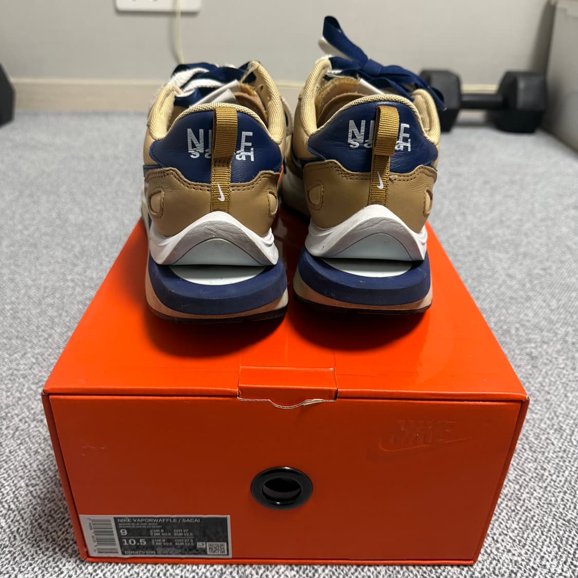 나이키 사카이 베이퍼 와플 세서미 블루 270 상품이미지4