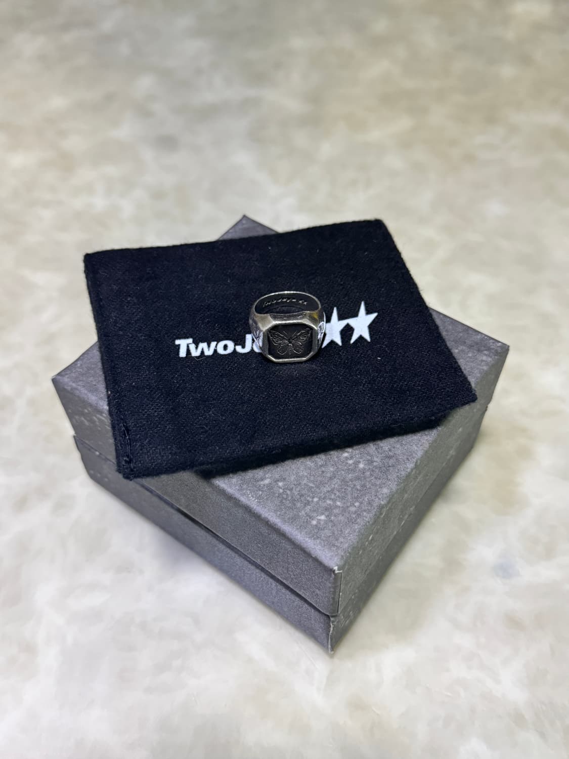 TWOJEYS BUTTERFLY EFFECT RING 925 실버 반지 상품이미지3