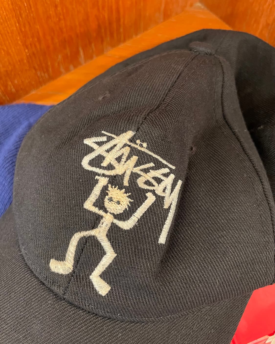 90s 스투시 Made in Korea 케이브맨 캡 상품이미지2