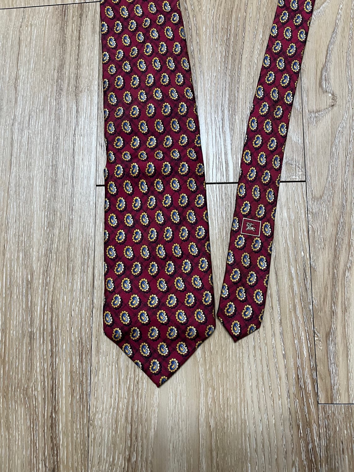 버버리 페이즐리 넥타이 상품이미지1