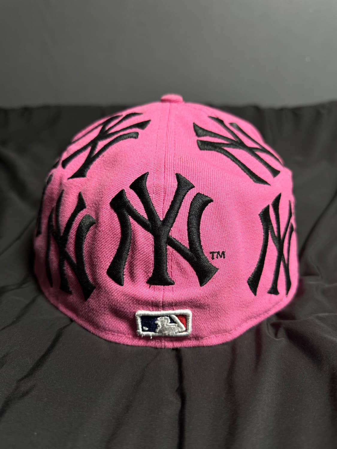 [734] 21FW 슈프림x뉴옥 양키스 박스로고 뉴에라 핑크 상품이미지2