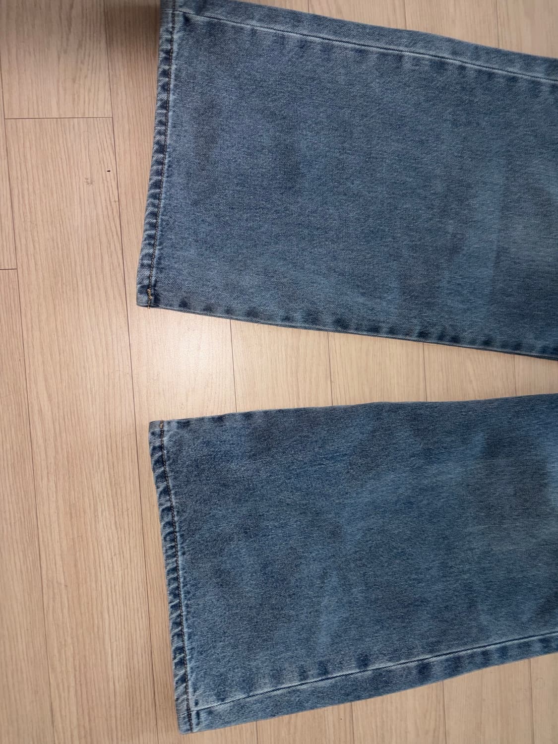W STITCH DENIM PANTS BLUE 상품이미지3