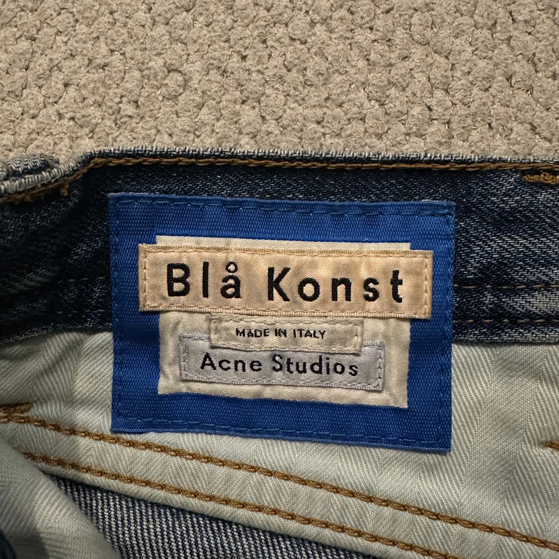 아크네 스튜디오 Bla Konst 데님 팬츠 상품이미지3