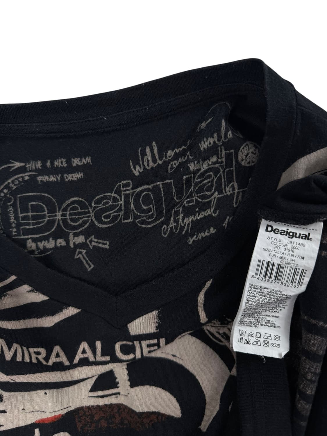 desigual 그래픽 롱슬리브  상품이미지4