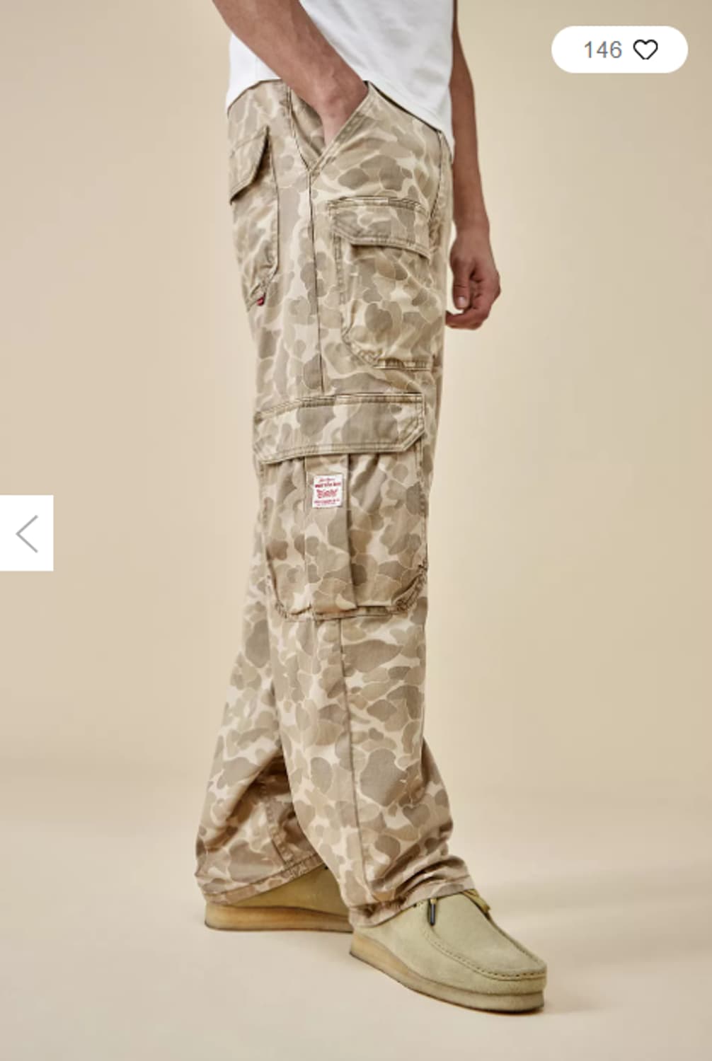 리바이스 덕 카모 루즈 카고 팬츠 32 상품이미지3