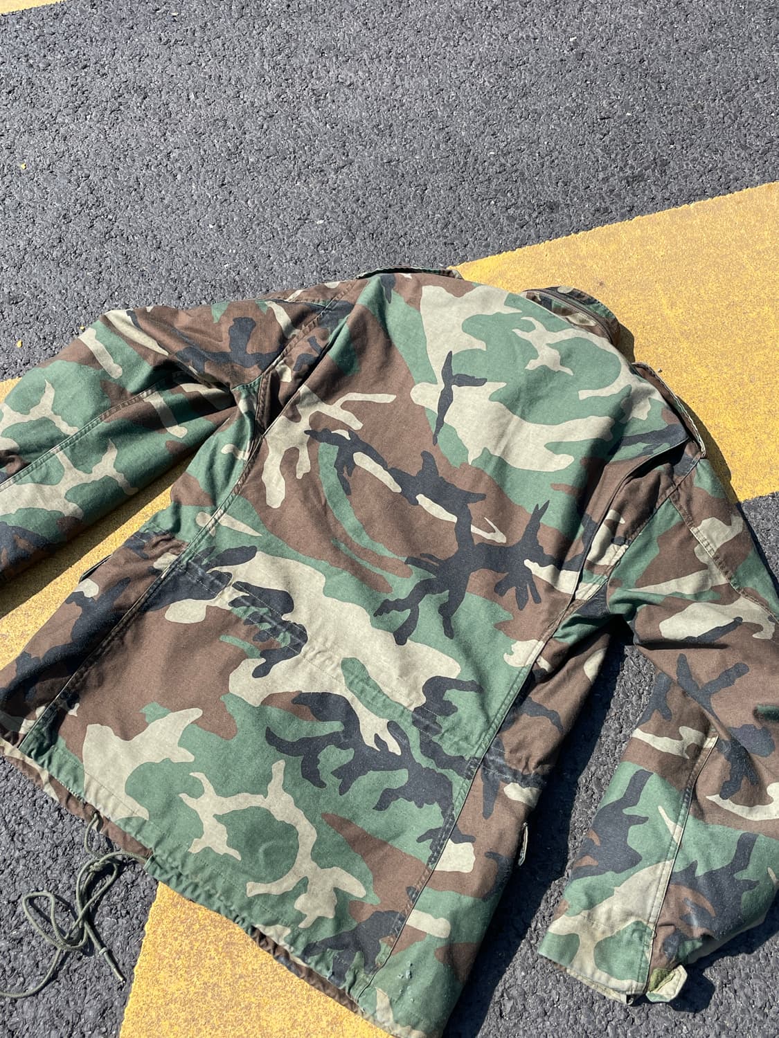 80's 알파인더스트리 우드랜드 m65 야상 상품이미지7