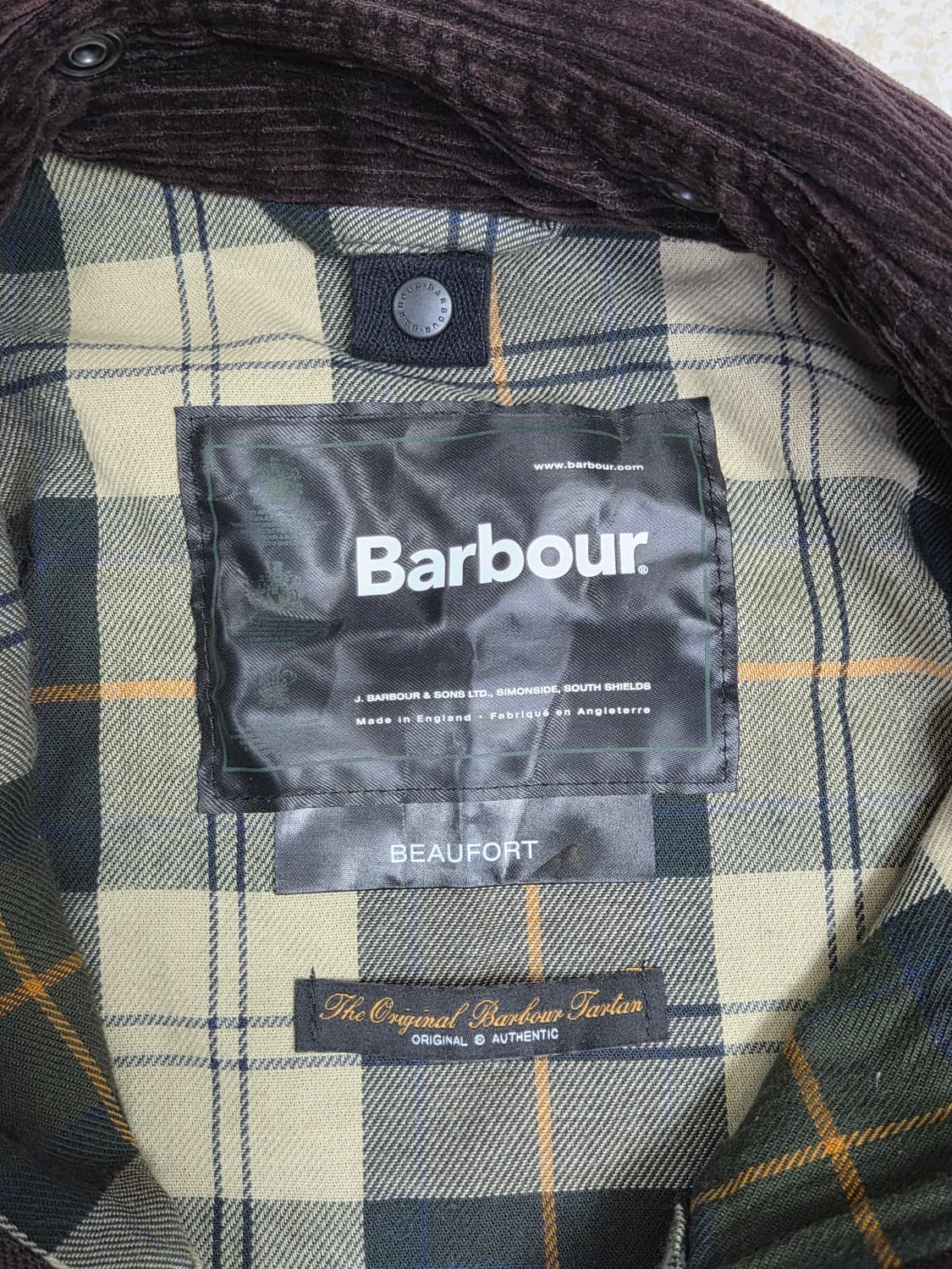 [바버] 뷰포트 왁스 자켓 | 00242 상품이미지3