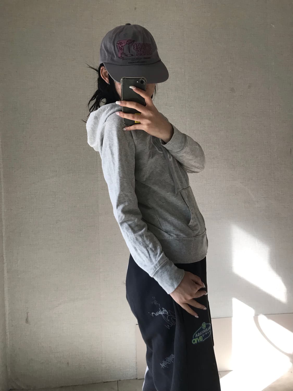 갭 그레이 후드집업 상품이미지4