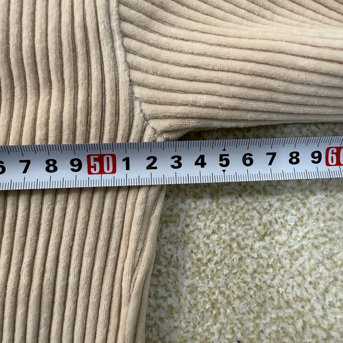 [M] 나이키 로고 코듀로이 베이지 맨투맨  0108T1 상품이미지6