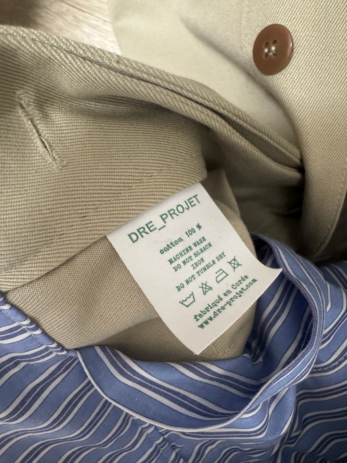 Dre-project 드레 M-52 chino 4사이즈 상품이미지2