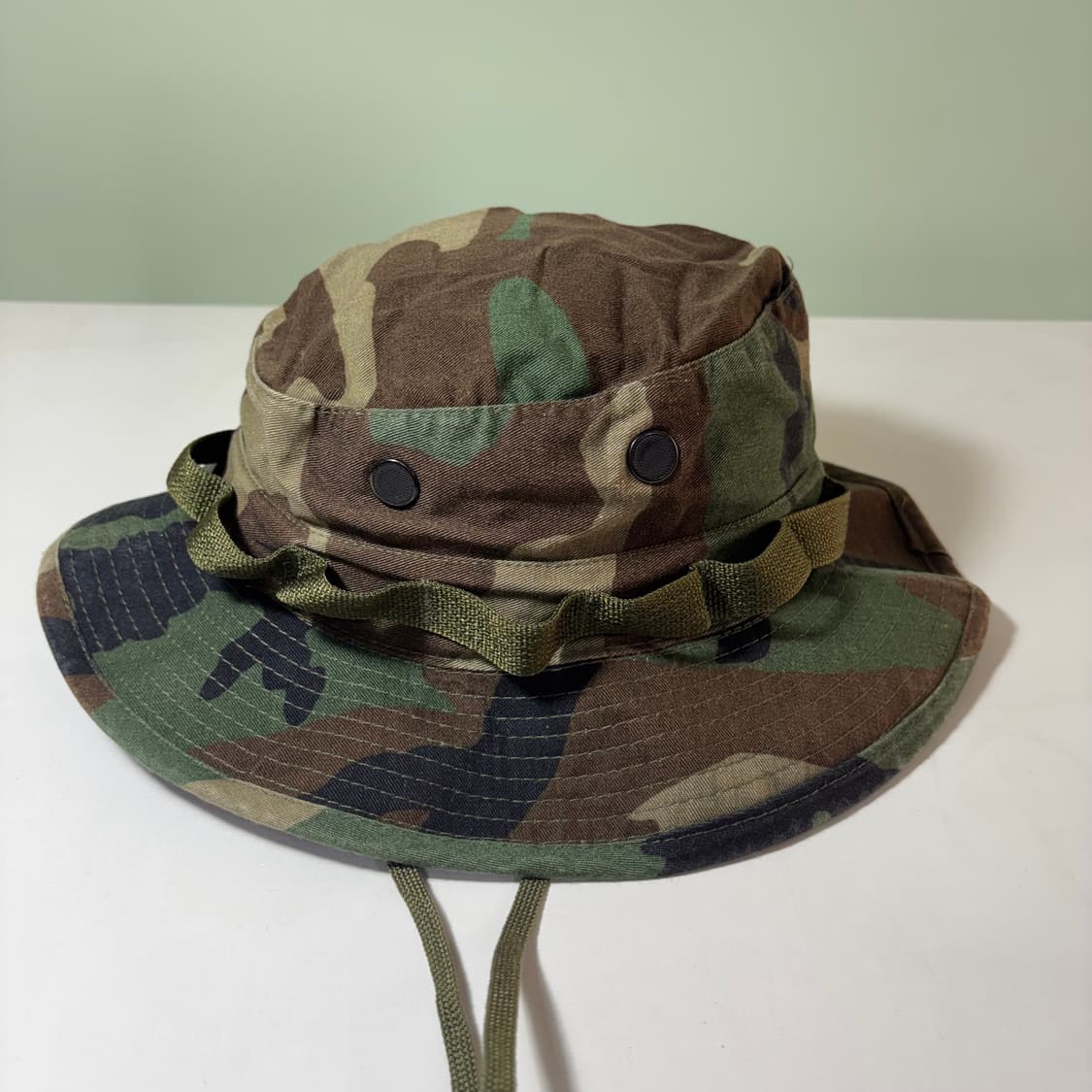 OS USA ARMY 미군 밀리터리 카모 정글모 버킷햇 상품이미지2