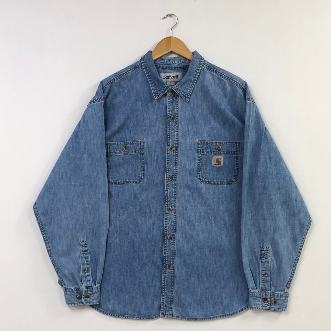 Xxl 칼하트 데님 셔츠 상품이미지2