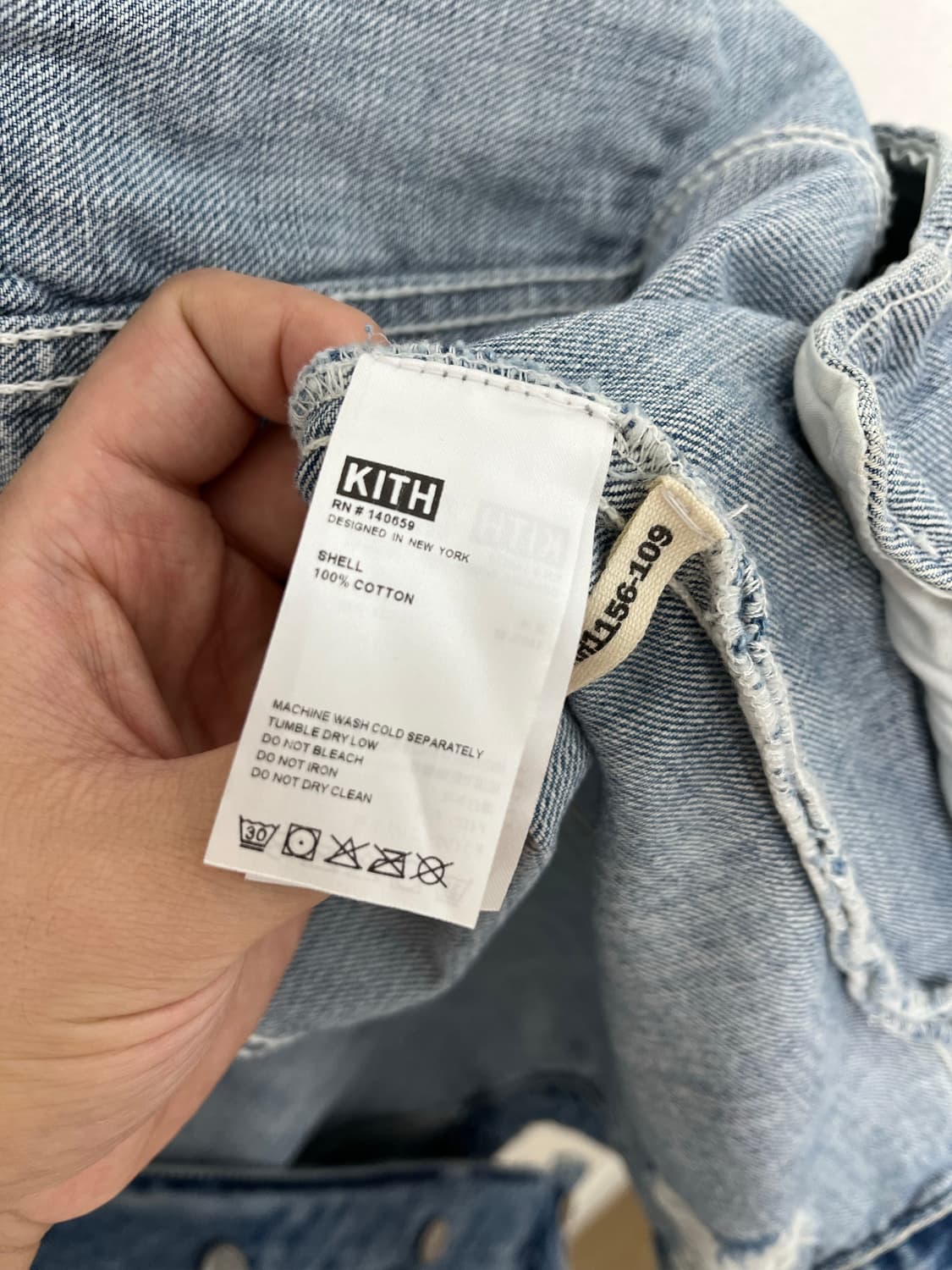 kith 레이트데님자켓 상품이미지4