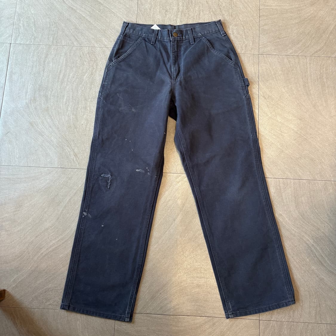 칼하트 정품 오리지널 네이비 카펜터 팬츠  상품이미지6