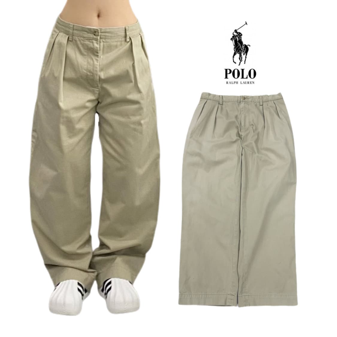 폴로 포니 치노팬츠 베이지 상품이미지1