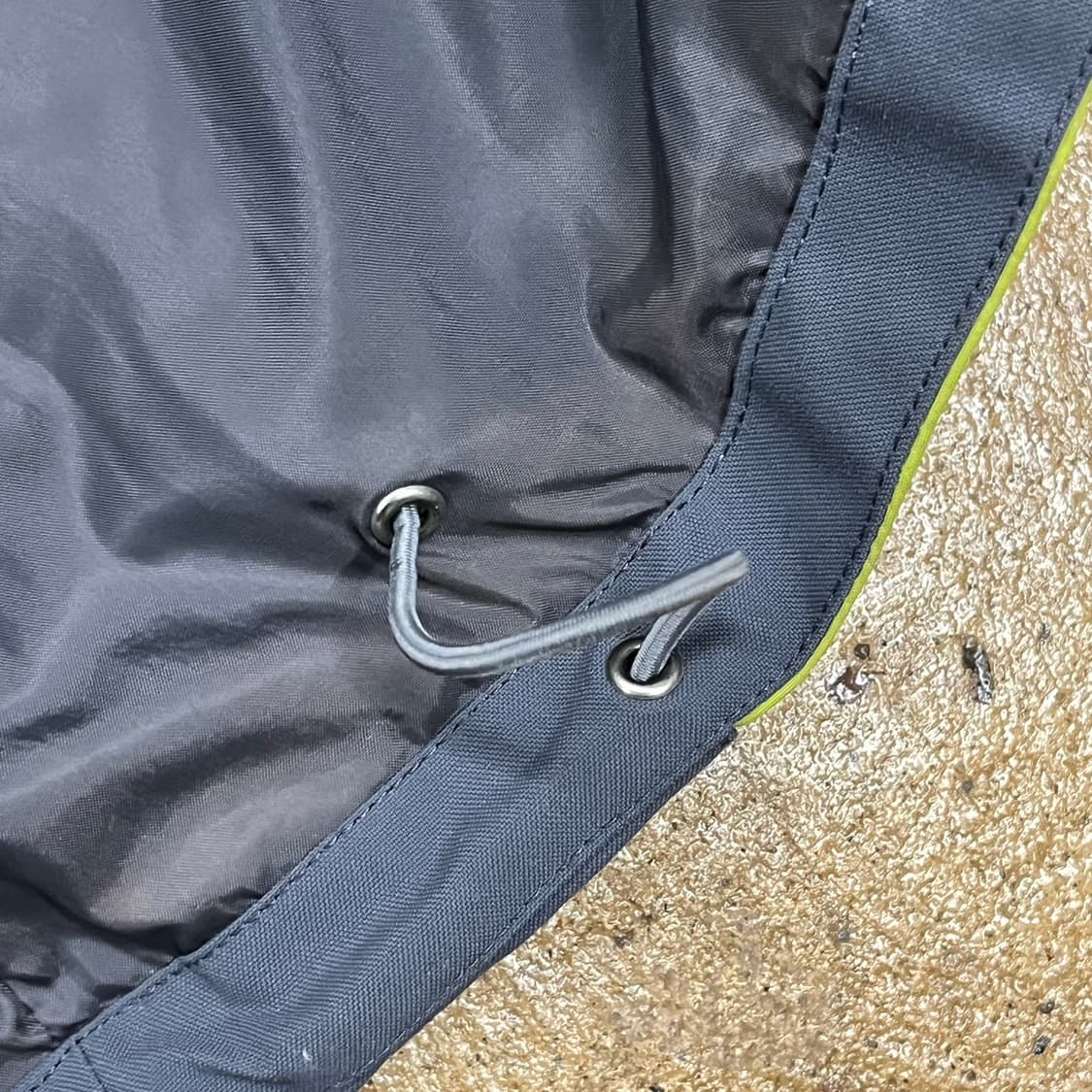 [정품/100] 노스페이스 바람막이 그린 네이비 자켓 b15 상품이미지8