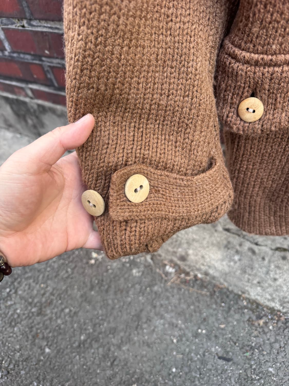 GILET 버튼업 울 자켓  상품이미지5