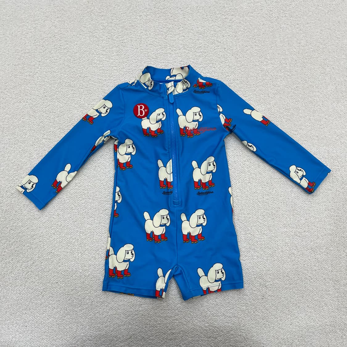 실측확인 베베드피노 카니슈 래쉬가드 0311M 상품이미지1