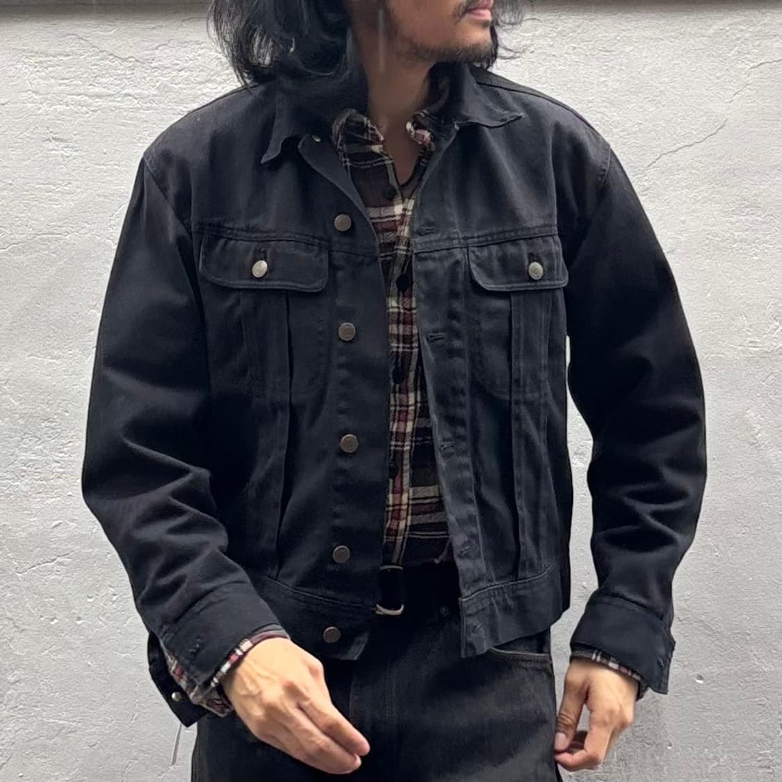 90년대 dkny 데님 트러커 자켓 상품이미지7