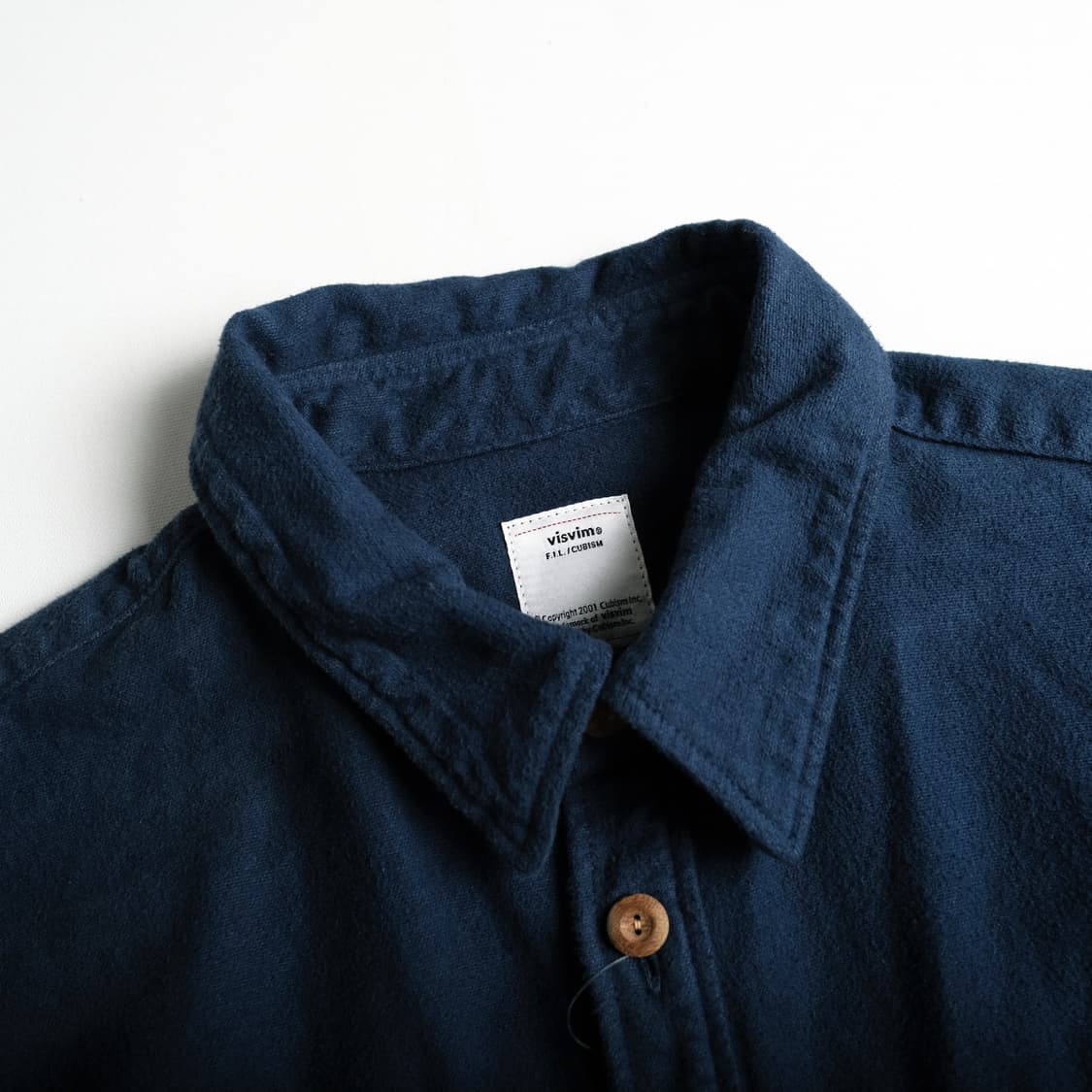 Visvim 비즈빔 블랙 엘크 플란넬 셔츠 3(100)사이즈 상품이미지6