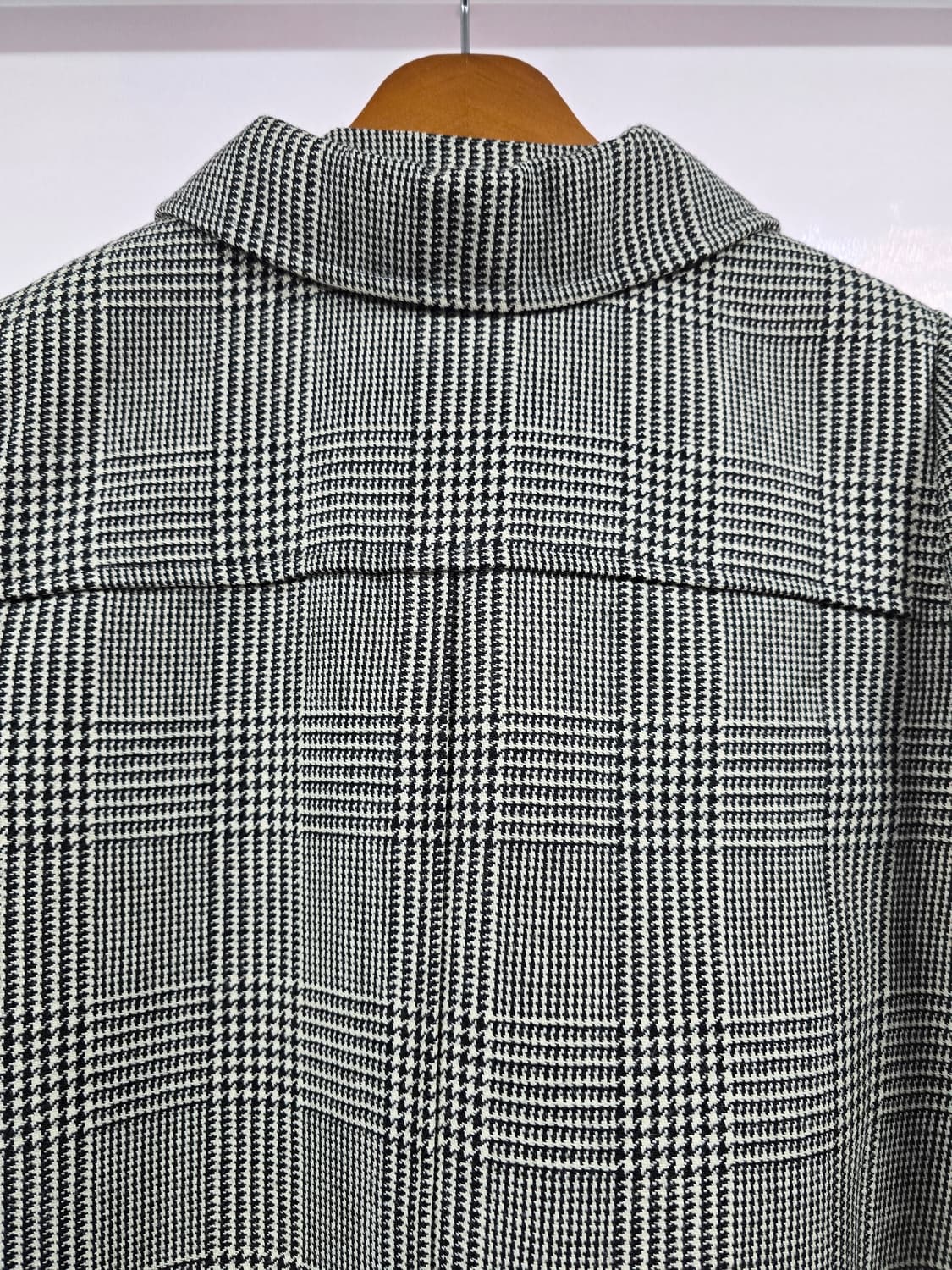 스텔라 매카트니 글렌체크 더블 롱코트 42사이즈 상품이미지3