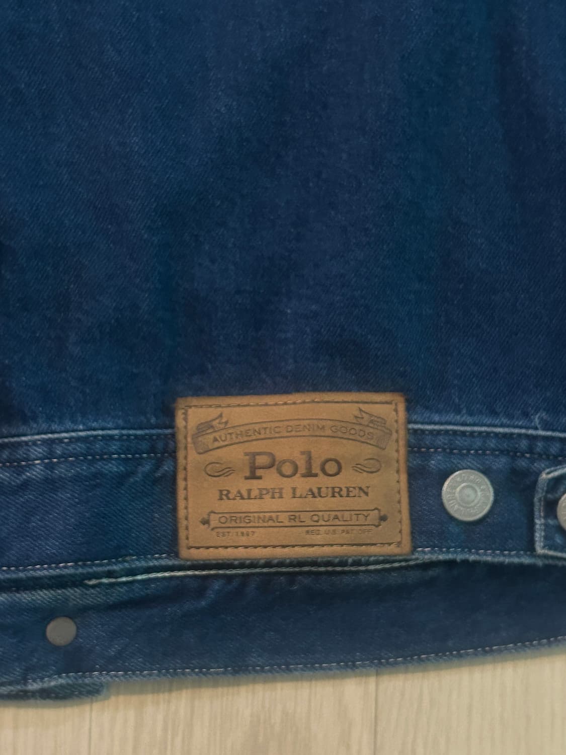 폴로 스포츠 데님 자켓 현행 상품이미지3