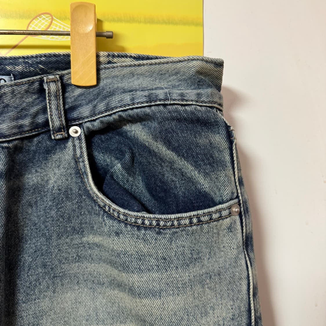 비바스튜디오 샌디드 데님팬츠 L사이즈 상품이미지4