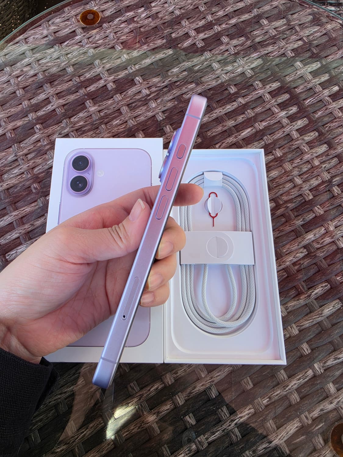 아이폰17 512GB 라벤더 (한달사용,배터리성능100) 상품이미지4