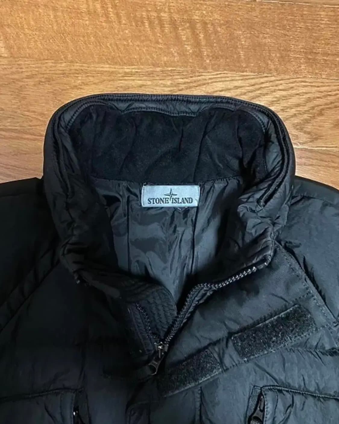 [S] 16FW 스톤아일랜드 크링클랩스 롱패딩 블랙 상품이미지6