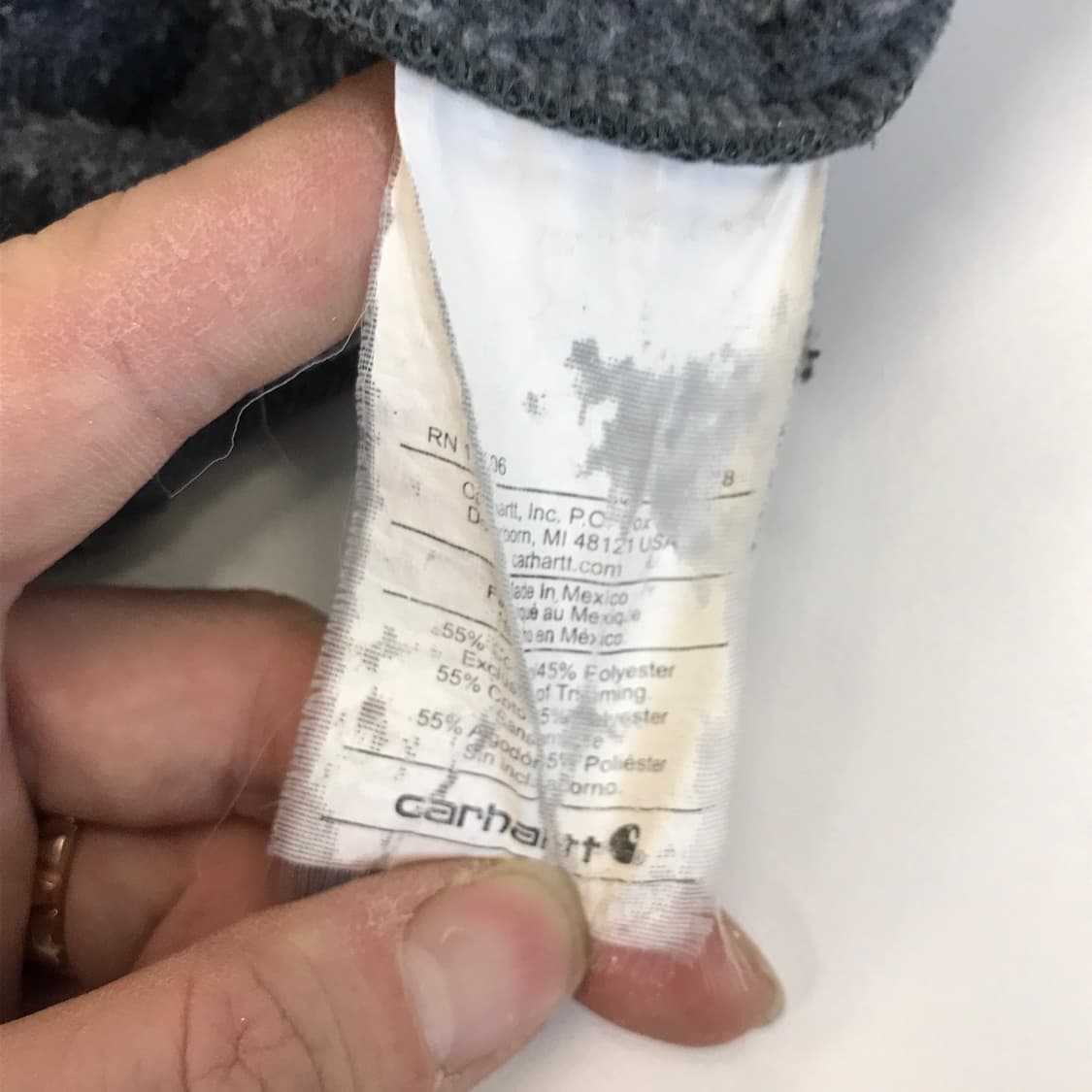 칼하트 미드웨이트 후드집업 [해외 S] 상품이미지5