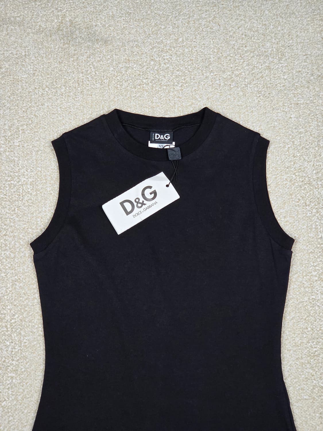 (새상품) [D&G] 백 로고 코튼 슬리브리스 티셔츠 | S00127 상품이미지2