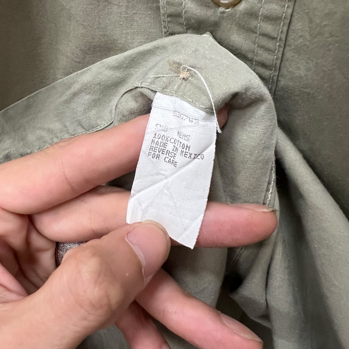 Woolrich 울리치 반팔 워크 셔츠 남방 2XL 상품이미지4