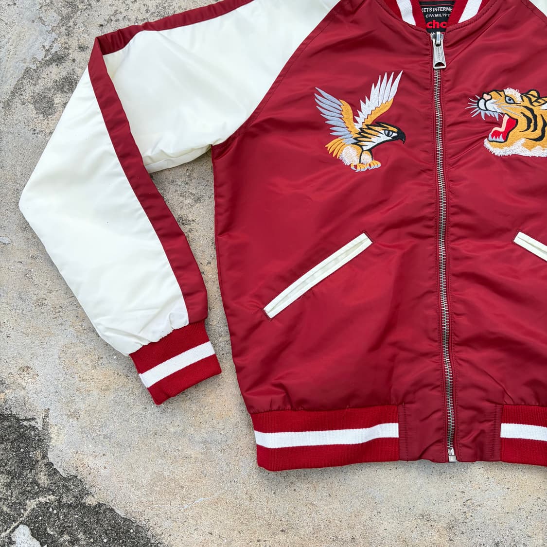 쇼트 Schott 오리지널 빈티지 스카쟌 L 상품이미지3