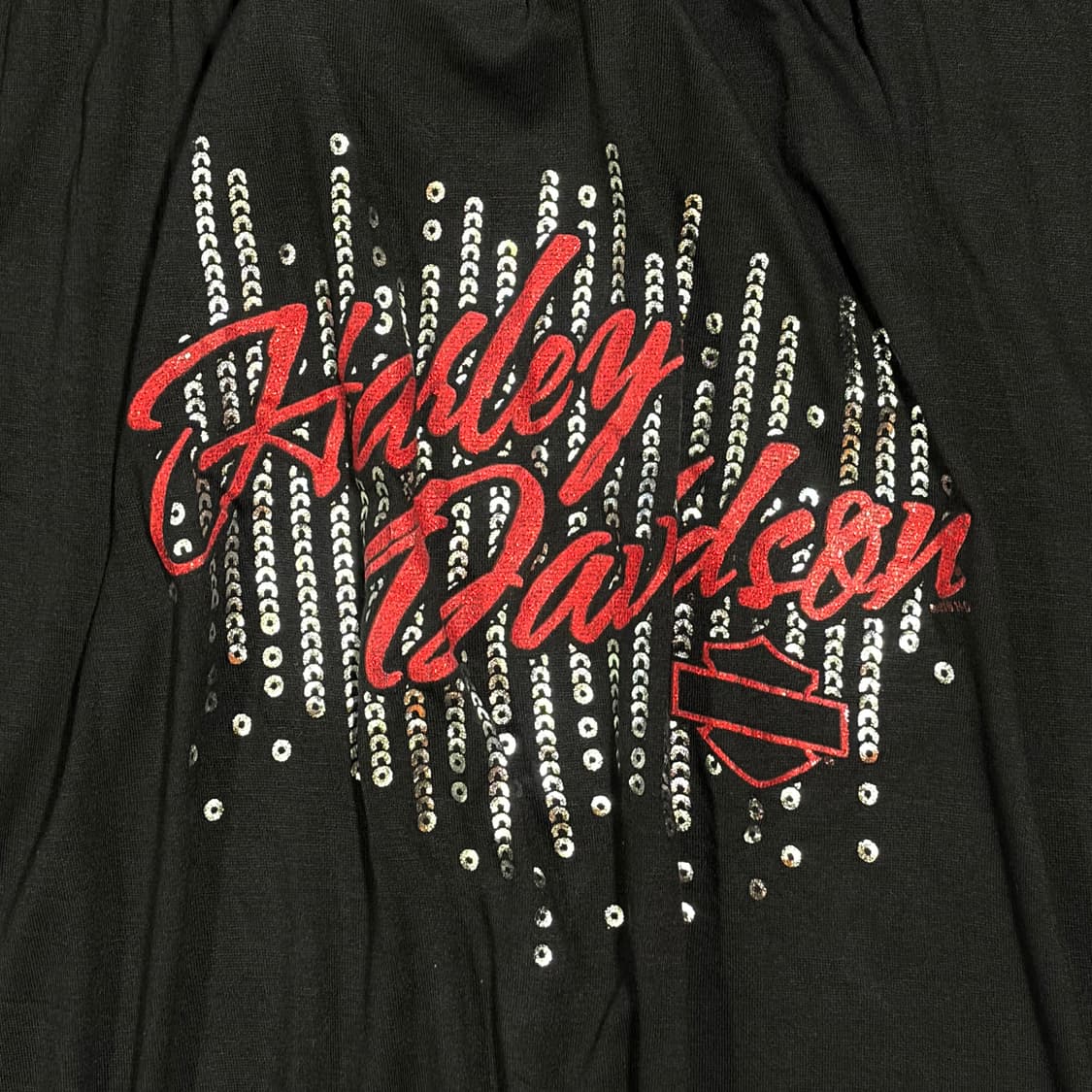 할리데이비슨 블랙 여성용 오프숄더 XL 상품이미지5