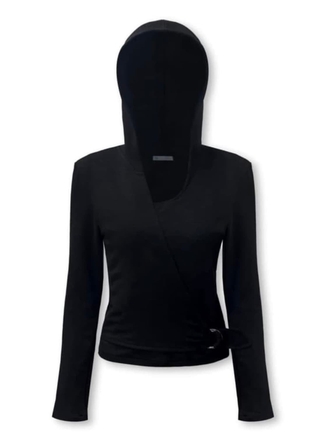 0104 belted wrap hoodie 상품이미지1