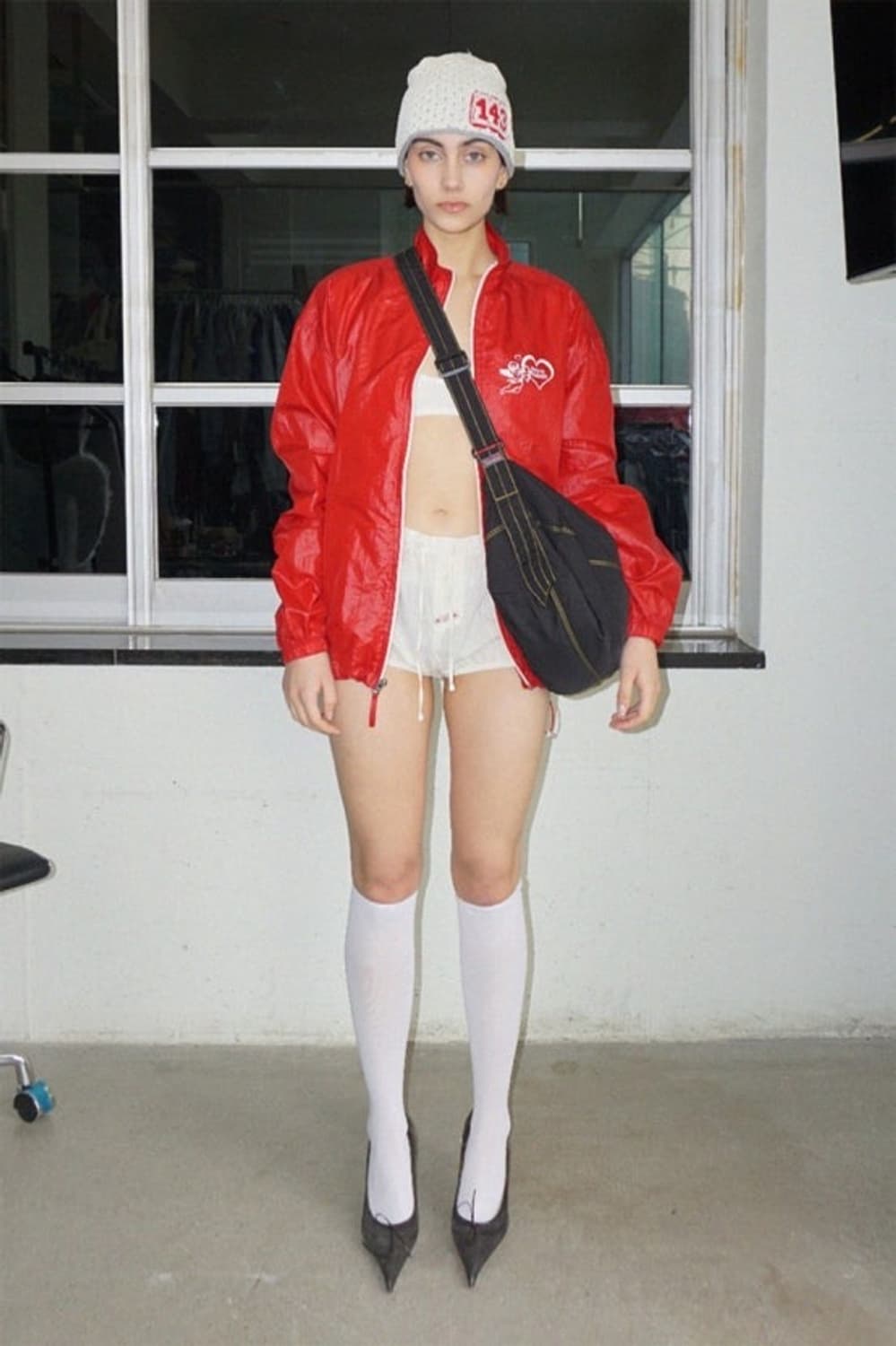 스컬프터 Mesh Knit Beanie Ivory 상품이미지3