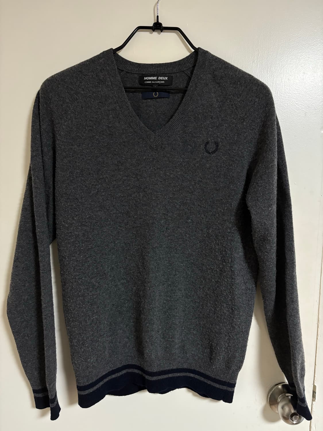 꼼데가르송 듀스 프레드페리 니트 상품이미지1