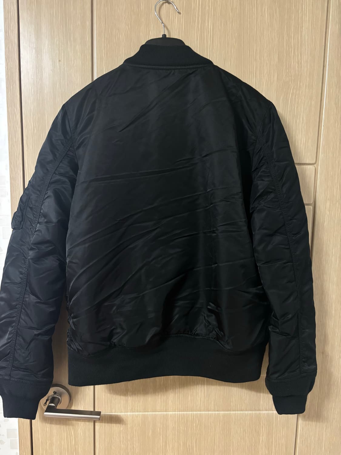 알파인더스트리 MA-1 블랙 항공점퍼 상품이미지7