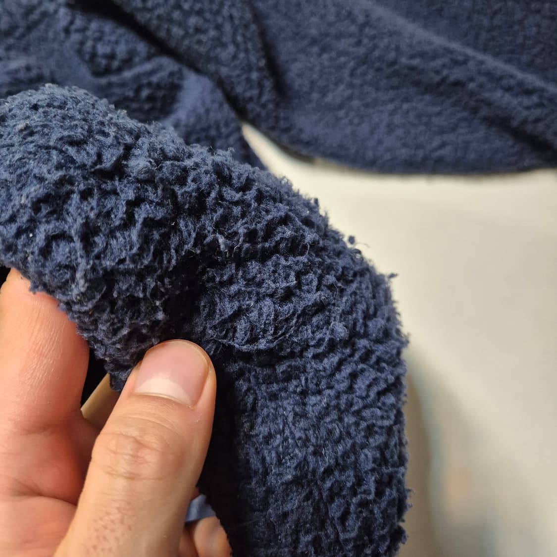 노스페이스 퍼플라벨 플리스 반집업 네이비 L 상품이미지5