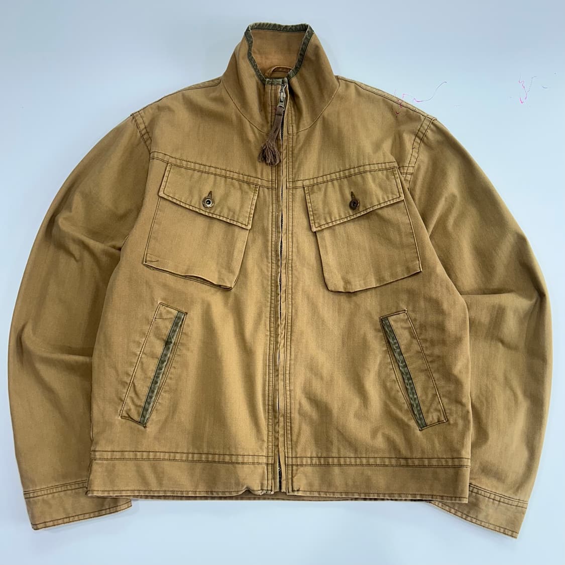 Vintage 멀티포켓 지퍼 포인트 자켓  상품이미지3