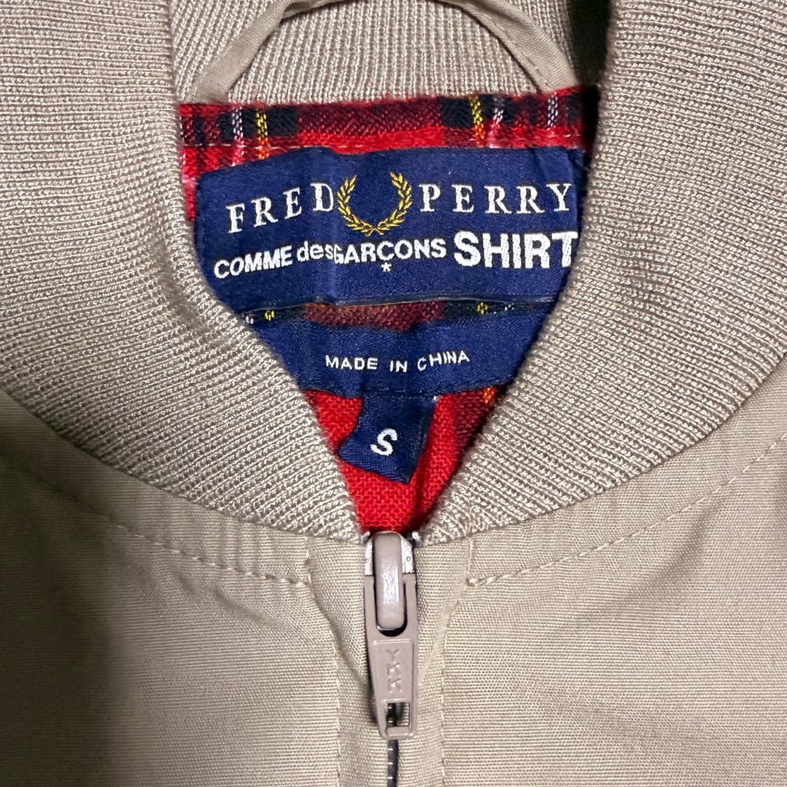 꼼데가르송 x 프레드페리  자켓 상품이미지4