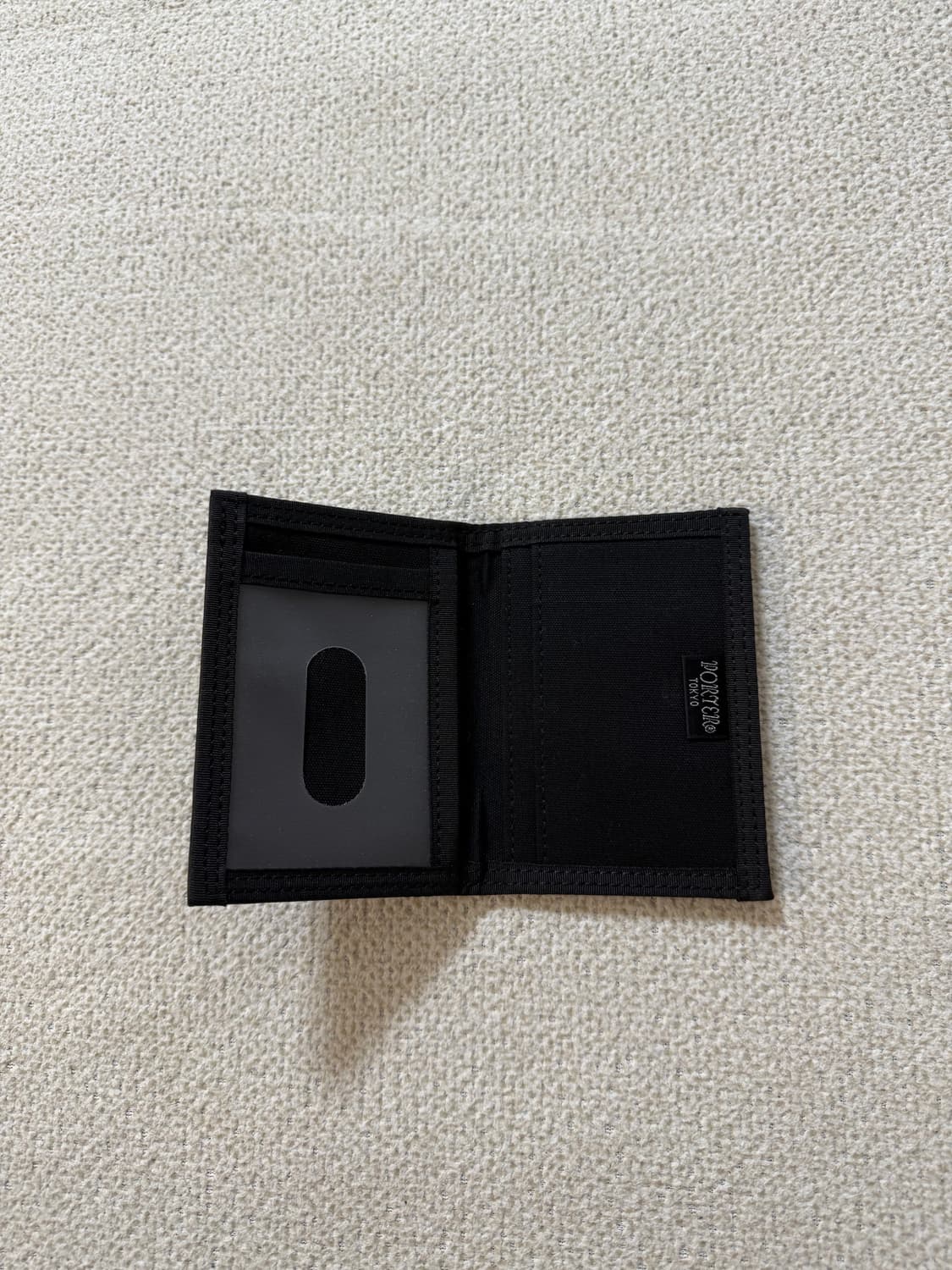 (미사용급) PORTER 포터 프리스타일 패스케이스 블랙 지갑 상품이미지3