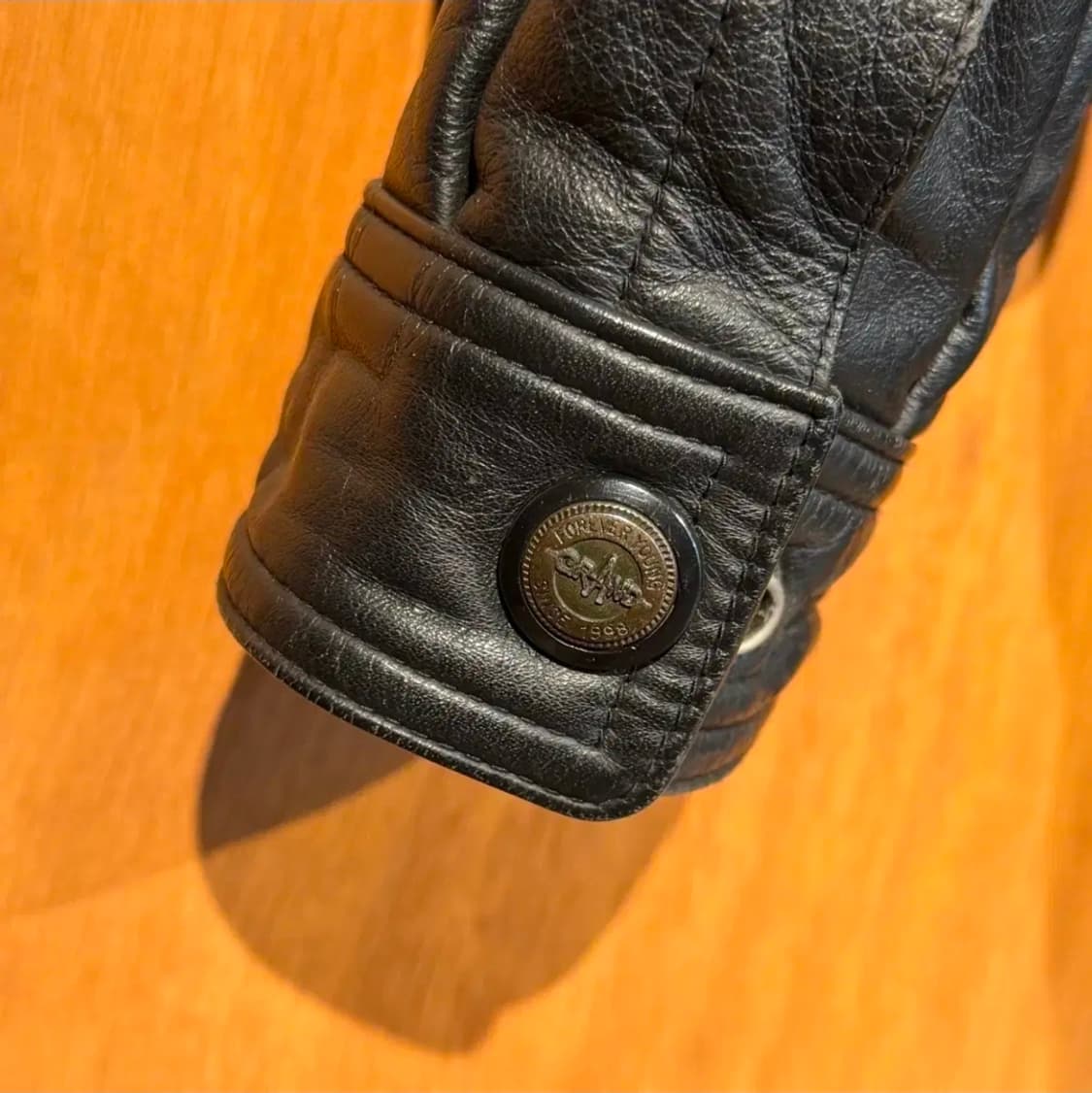 빈티지 헤비 카우레더 헌팅 자켓 L 소가죽 카코트 상품이미지6