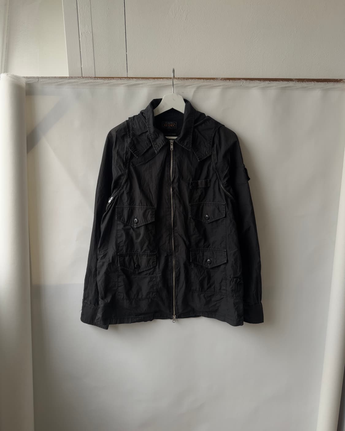[BEAMS] Military Hooded Field Jacket 상품이미지2